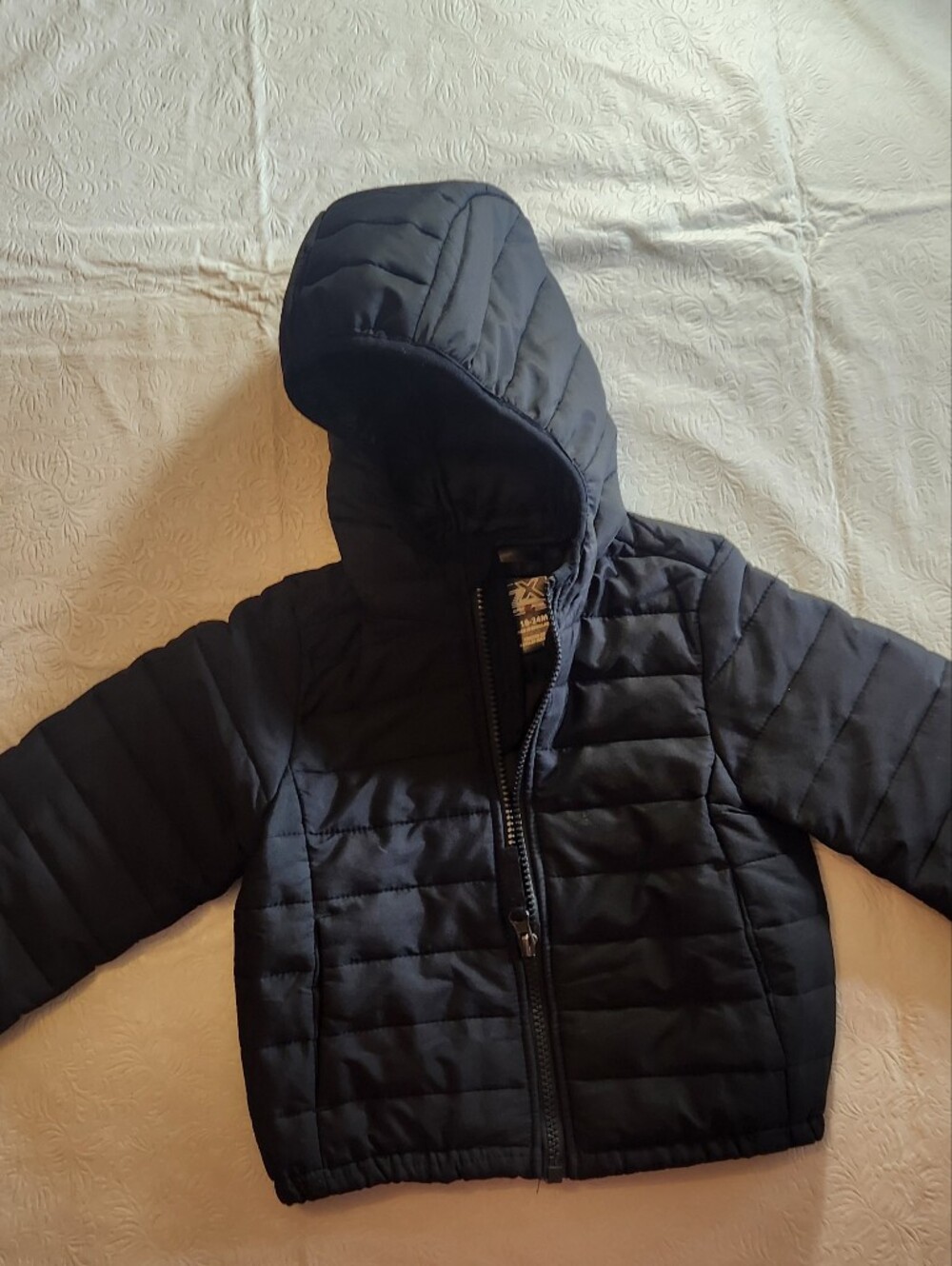 Kids Hooded Puffer Jacket - Black Zero EXPOSURE